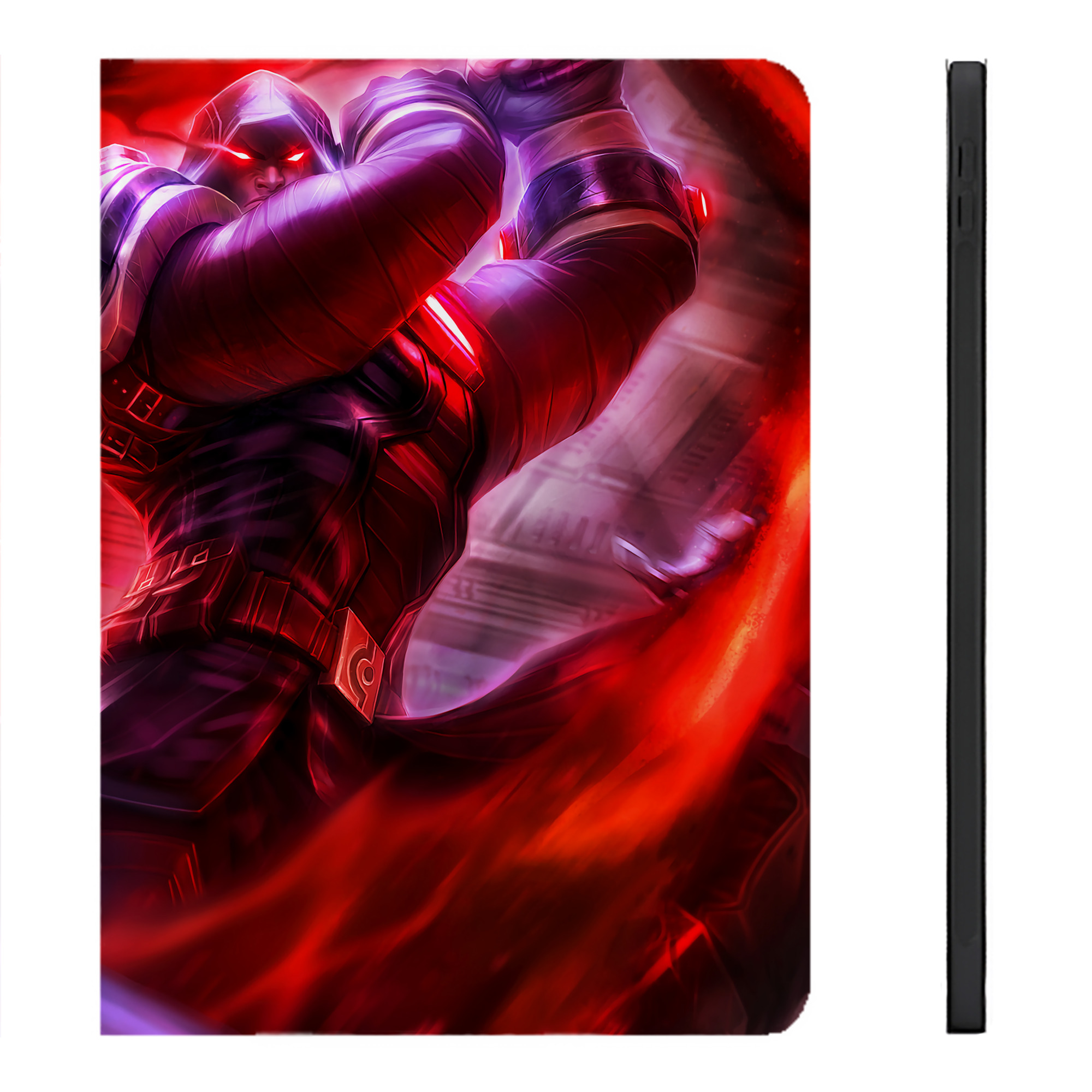 （画像用） リーグ・オブ・レジェンド League of Legends LOL IPadケース ペンホルダー付き ブックスタイルデザイン